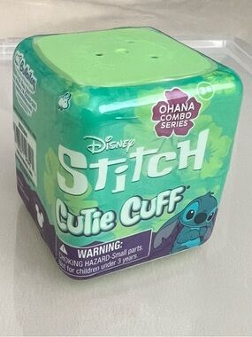 Disney Stitch Cutie Cuff - Teal, Light Green & Purple